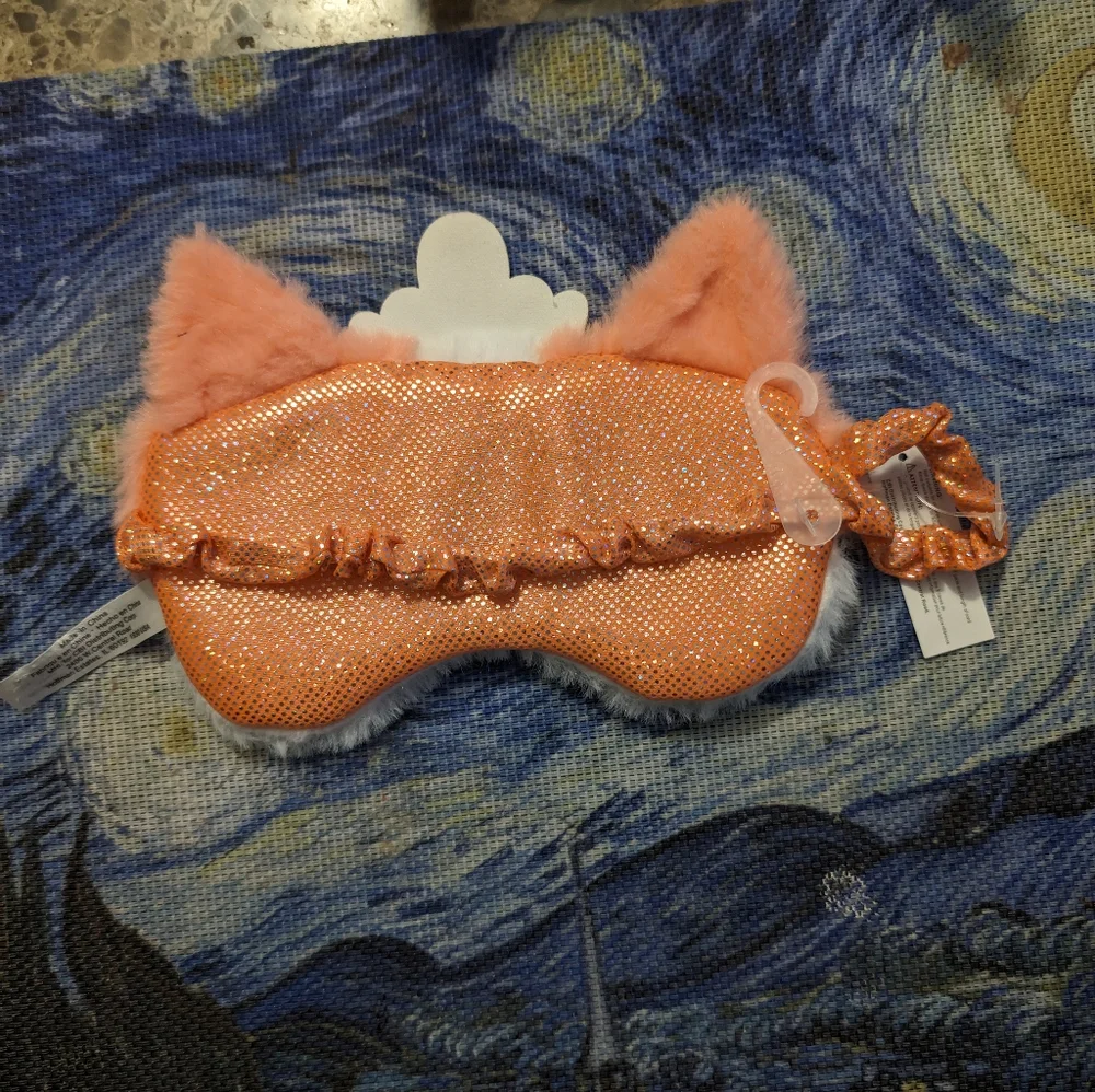 Cat Eye mask, kitten eye mask, princess crown cat, cat accessories